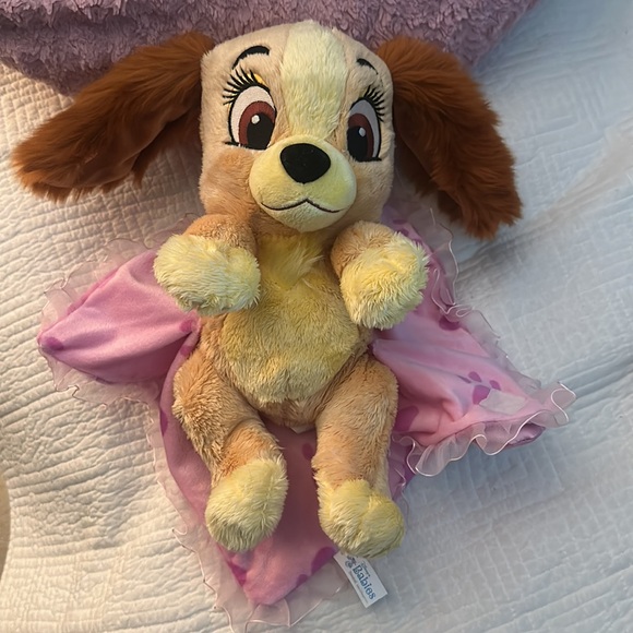 Disney Babies plush from WDW DL parks official Baby Lady from Lady & the Tramp - Picture 10 of 15